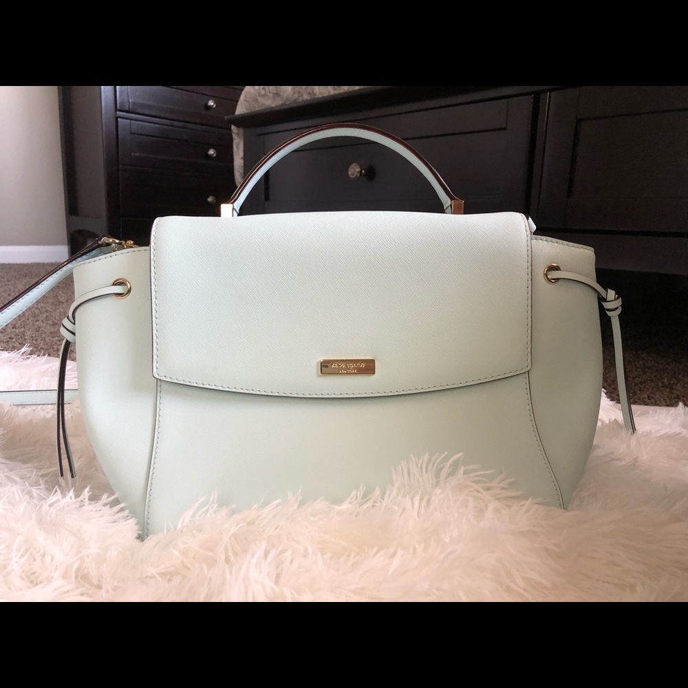 KATE SPADE LIGHT BLUE PURSE